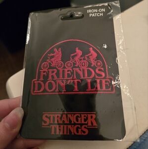 NEW Stranger Things Iron On Patch